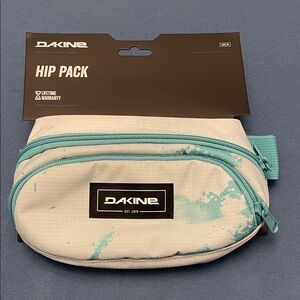 Dakine Aqua and White Hip Pack